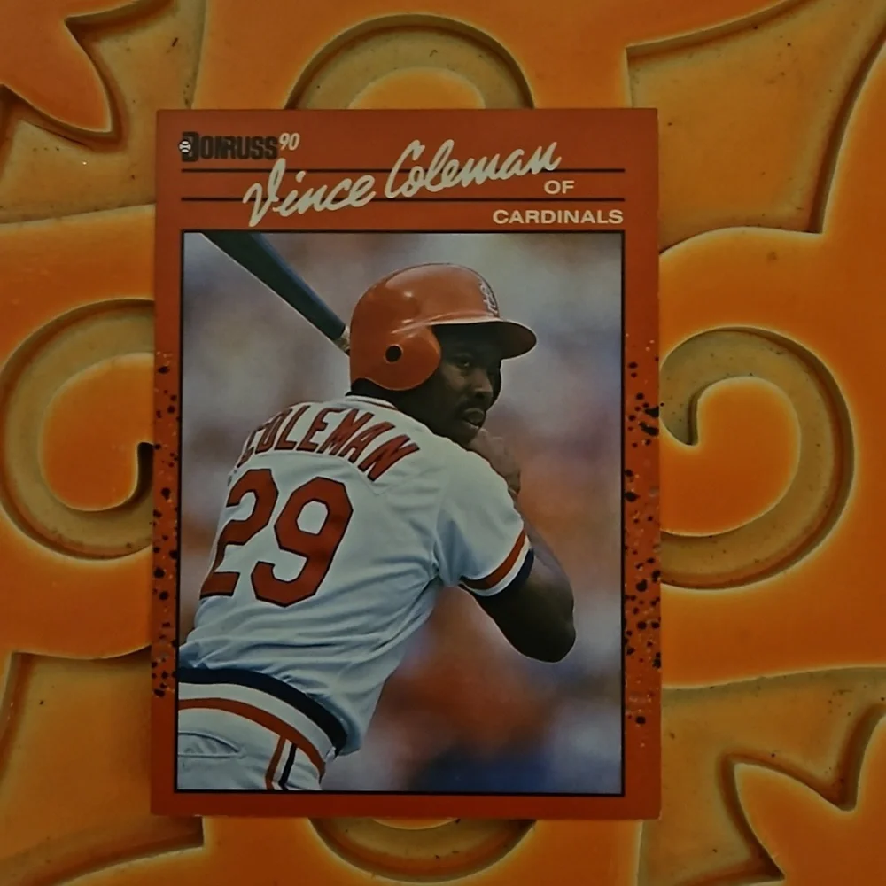 1990 Donruss Saint Louis Cardinals Error Cards 6 pack